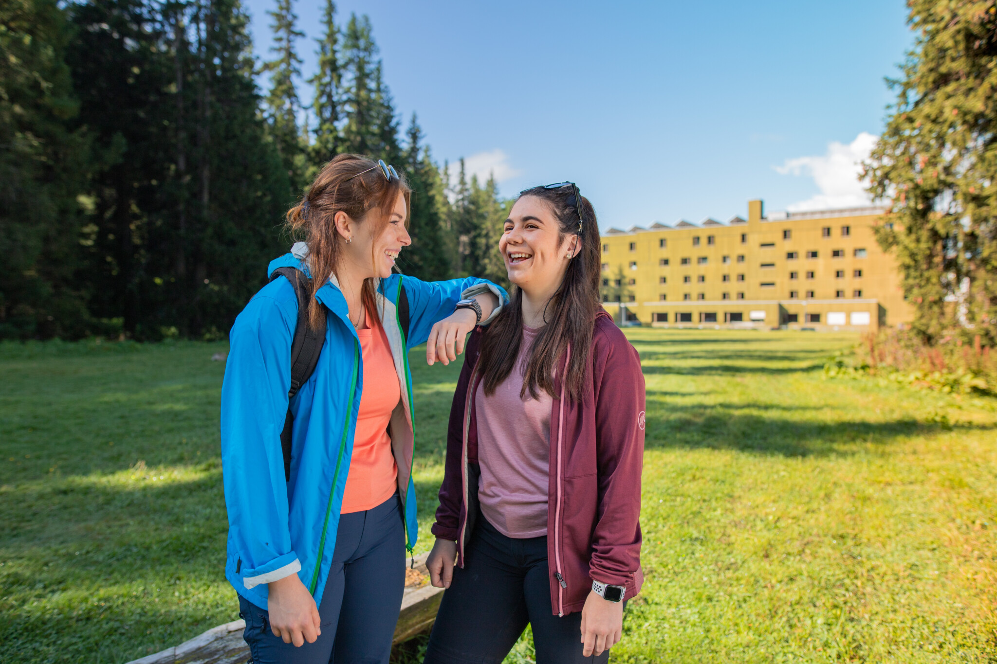 Jugendherberge St. Moritz: Wandern, Lachen & Erholen © Schweizer Jugendherbergen