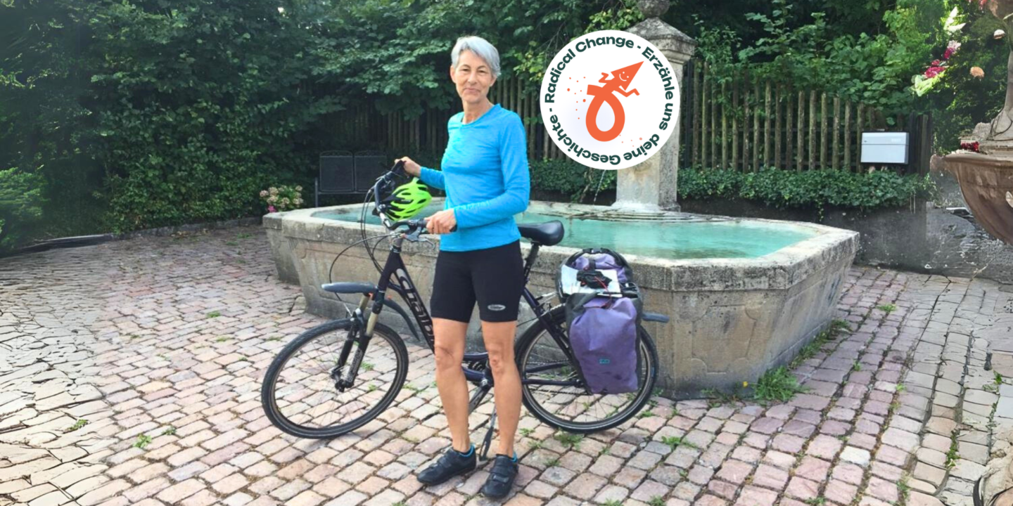 Verene Keller auf der Heimfahrt von Hardt im Schwarzwald nach Zürich