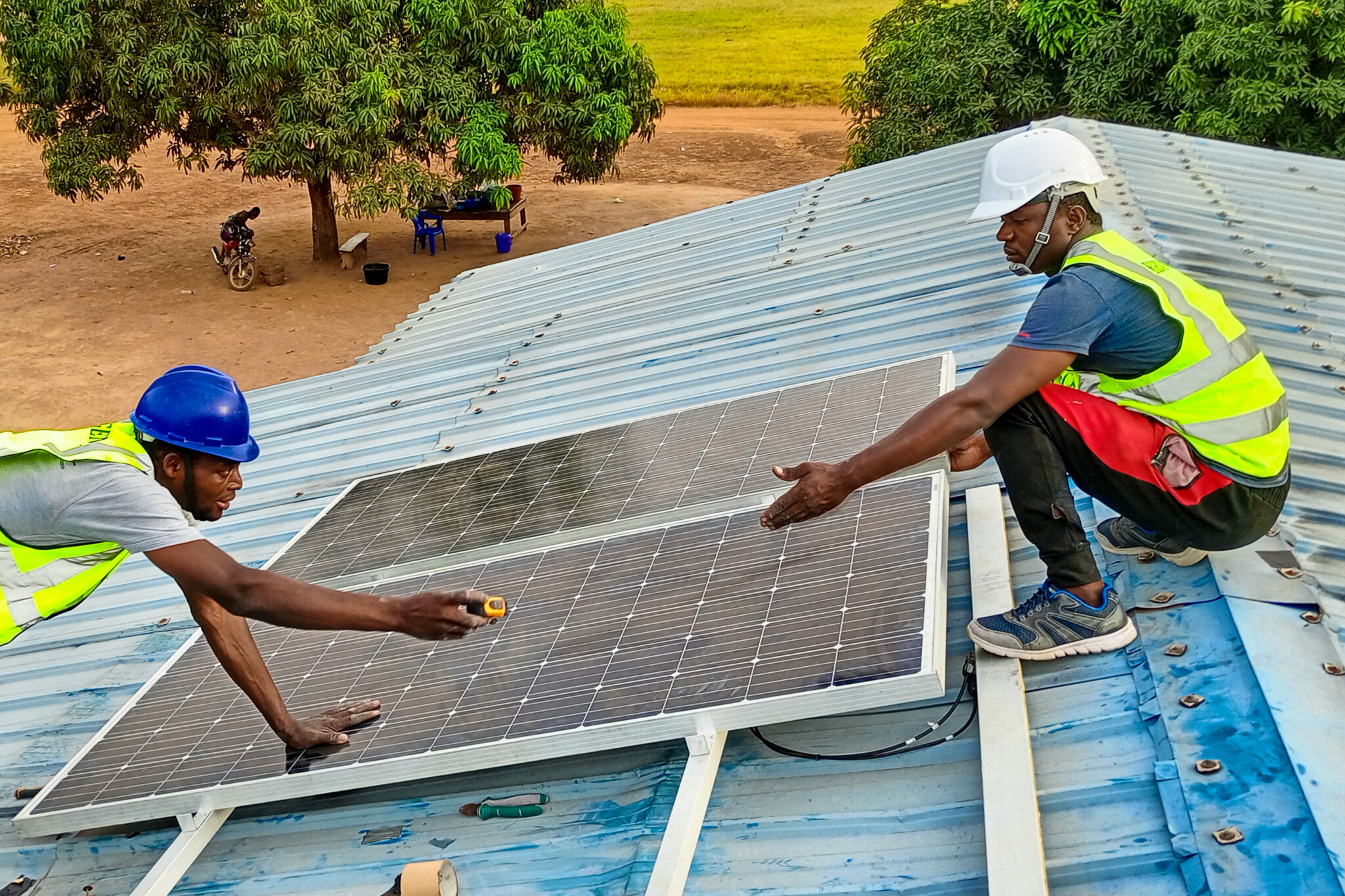 KlimaTicket-Projekt in Togo: Sante Solaire Gesundheitszentrum