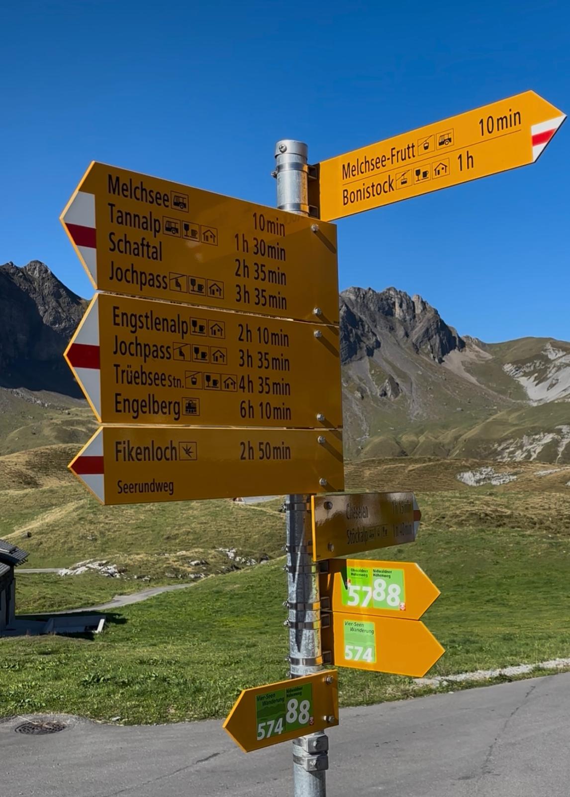 Startpunkt beim Melchsee